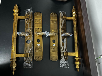 Классическая Роскошная Дверная Ручка Hongwei Длиной 800 Мм,Большие Размеры,Современные Ворота Для Виллы,Железная Дверная Ручка Классическая Роскошная Дверная Ручка Hongwei Длиной 800 Мм,Большие Размеры,Современные Ворота Для Виллы,Железная Дверная Ручка